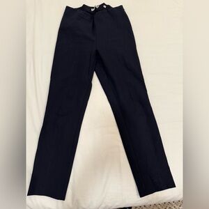 Vince Black Ribbed Waistband Pants
